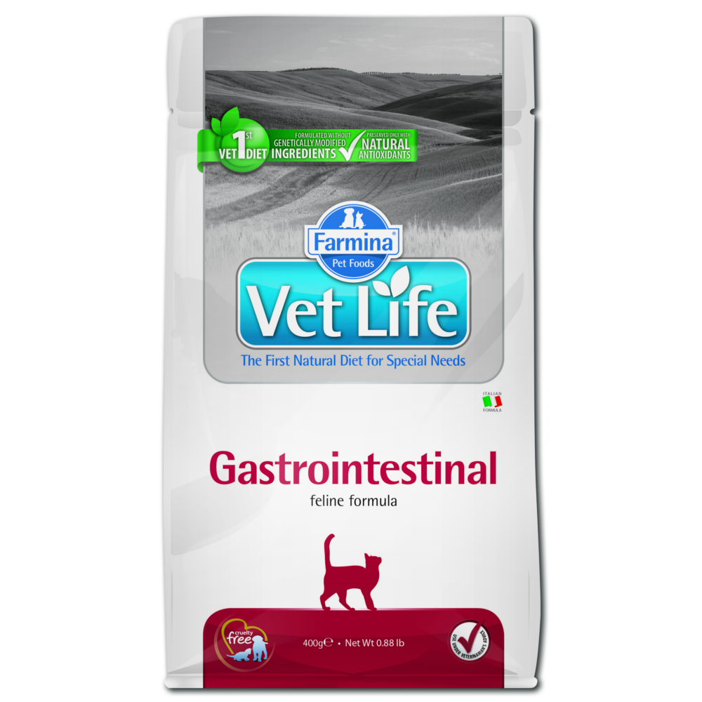 Farmina Vet Life Cat Gastro Intestinal Trockenfutter F R Katzen