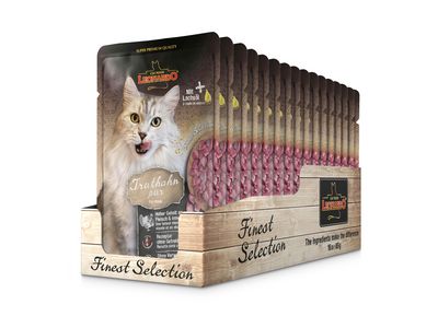 Leonardo - Katzenfutter - Finest Selection - TRUTHAHN PUR - 16 x 85 g 