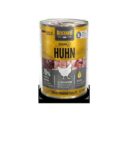 Belcando - Hundefutter - Baseline - HUHN - 6 x 400 g