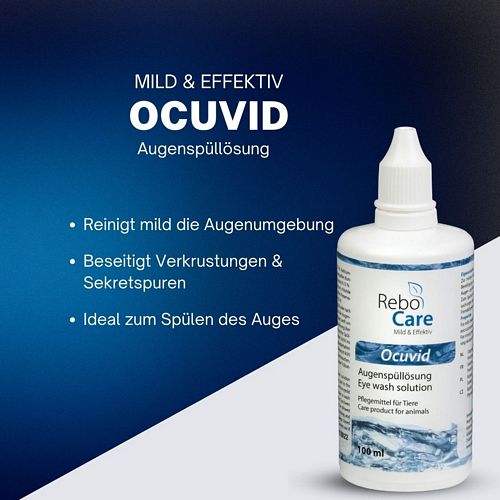 reboVet - ReboCare - OCUVID - Augenspüllösung - 100 ml