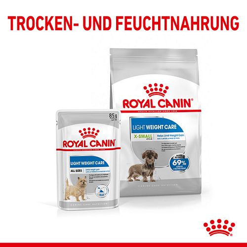 Royal Canin LIGHT WEIGHT CARE X-SMALL - Trockenfutter für sehr kleine Hunde - 1,5 kg