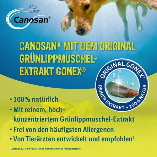 Canosan Pellets für Hunde zur Unterstützung der Gelenke 650 g