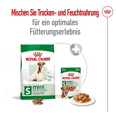 Royal Canin MINI Adult 8+ Trockenfutter für ältere kleine Hunde 8kg