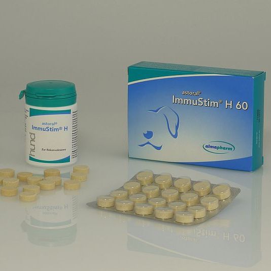Astoral ImmuStim H für Hunde von almapharm Menge 30 Tabletten