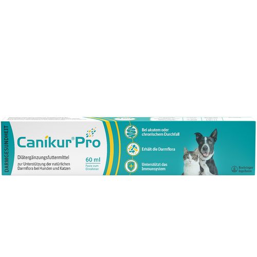 Canikur Pro Paste Hund & Katze zur Unterstützung der Darmflora 60 ml