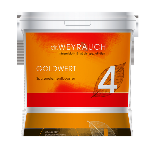 Dr. Weyrauch - Nr. 4 GOLDWERT - Pferd - Eimer - 5 kg