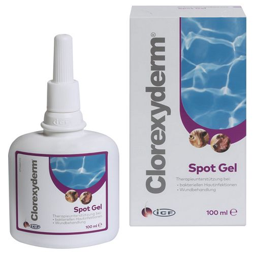 Livisto Clorexyderm Spot Gel für Hunde und Katzen - 100 ml