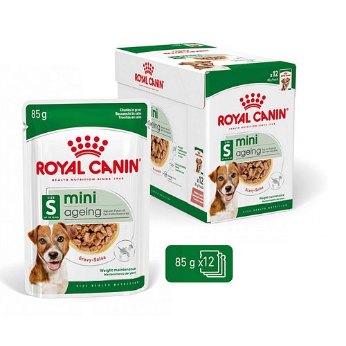 Royal Canin MINI AGEING 12+ - Nassfutter HUND - 12 x 85 g