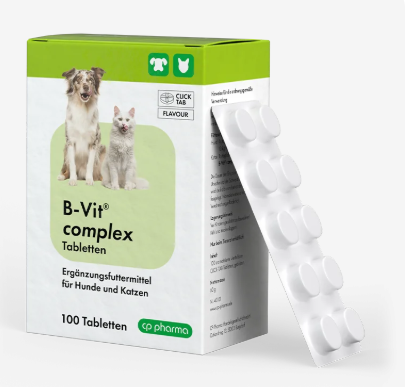 cp-pharma B-Vit complex - für Hunde & Katzen - 100 Tabletten