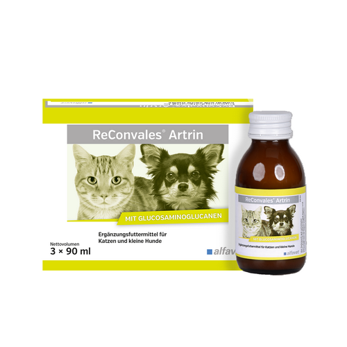 ReConvales Artrin für Hunde und Katzen von Alfavet 3x90ml