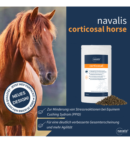 Navalis - CORTICOSAL Pellets - Pferd - 1 kg