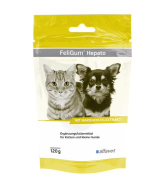 FeliGum Hepato 120g für Katzen und Hunde von alfavet