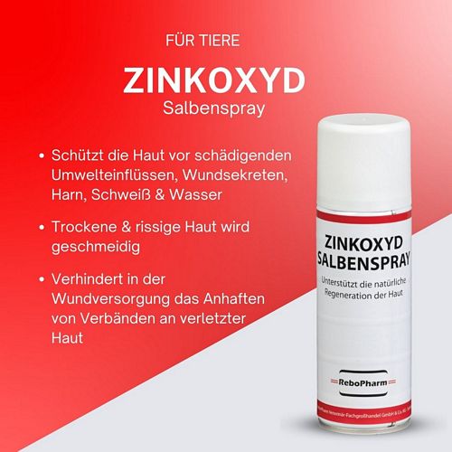 reboVet - ZINKOXYD SALBENSPRAY - 200 ml