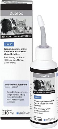 alfavet - DuoTox Liquid - Flasche mit Applikator - 110 ml