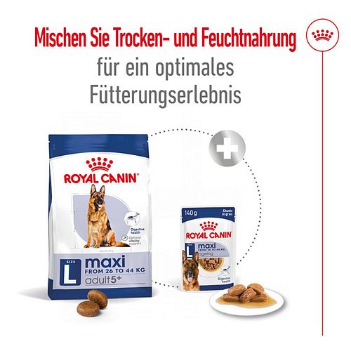 Royal Canin MAXI Adult 5+ Trockenfutter für ältere große Hunde 4kg