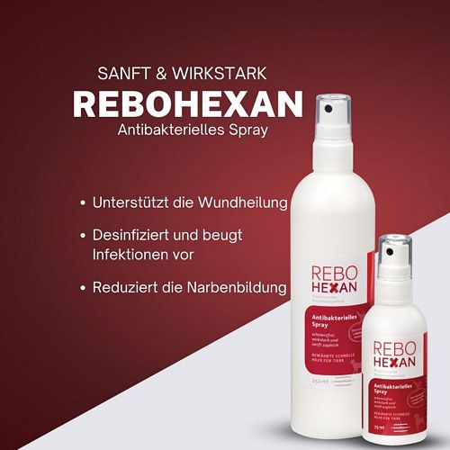 reboVet - ReboHexan - ANTIBAKTERIELLES SPRAY - 75 ml