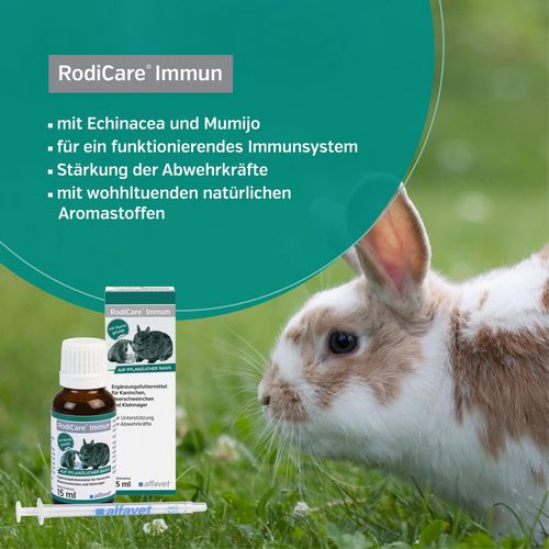 RodiCare Immun 15ml für Heimtiere von alfavet