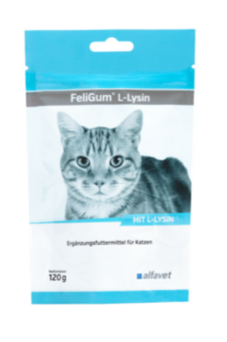 alfavet - FeliGum - L-LYSIN - 1 x 120 g