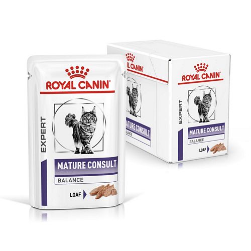 Royal Canin Expert MATURE CONSULT BALANCE Mousse Nassfutter für Katzen