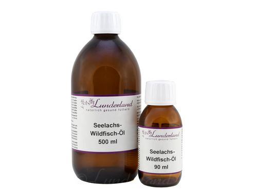 Lunderland - Seelachs-Wildfisch-Öl - 90 ml