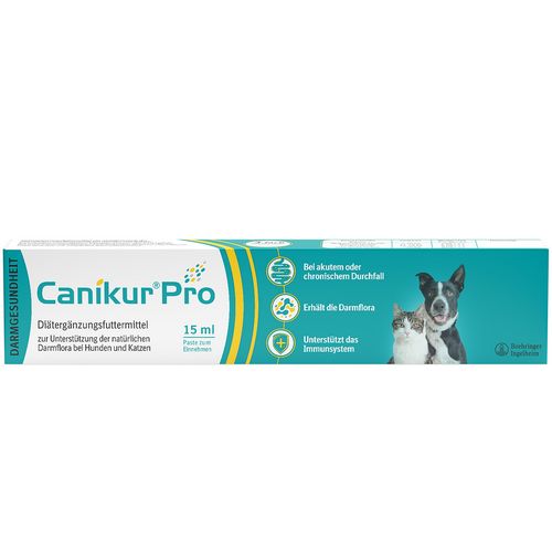 Canikur Pro Paste Hund & Katze zur Unterstützung der Darmflora 15 ml