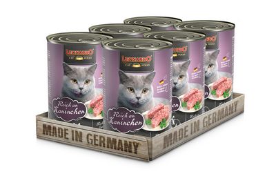 Leonardo - Katzenfutter - KANINCHENLeonardo - Katzenfutter - KANINCHEN - 6 x 400 g