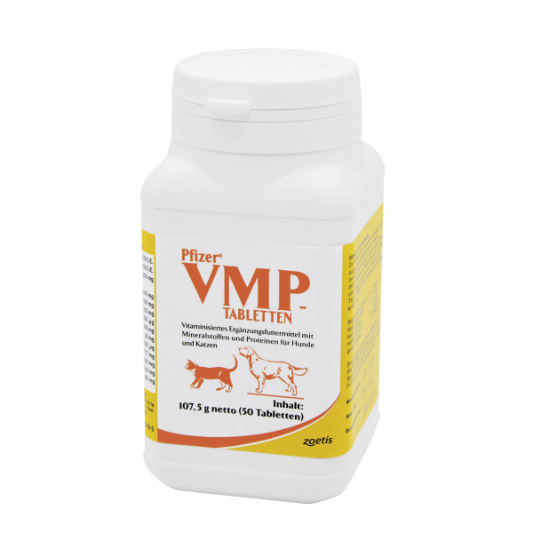 VMP 50 Tabletten bei Vitamin &amp; Mineralstoffmangel für Hund &amp; Katze von